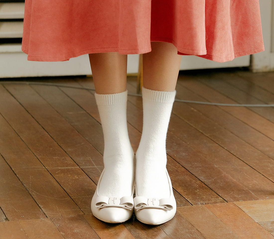 Premium Line 17 Color Options Cashmere Wool Socks, Wholesale