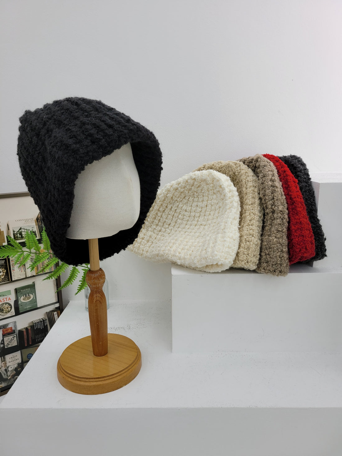 ALPACA WINTER BEANIE FOR LARGE HEAD
