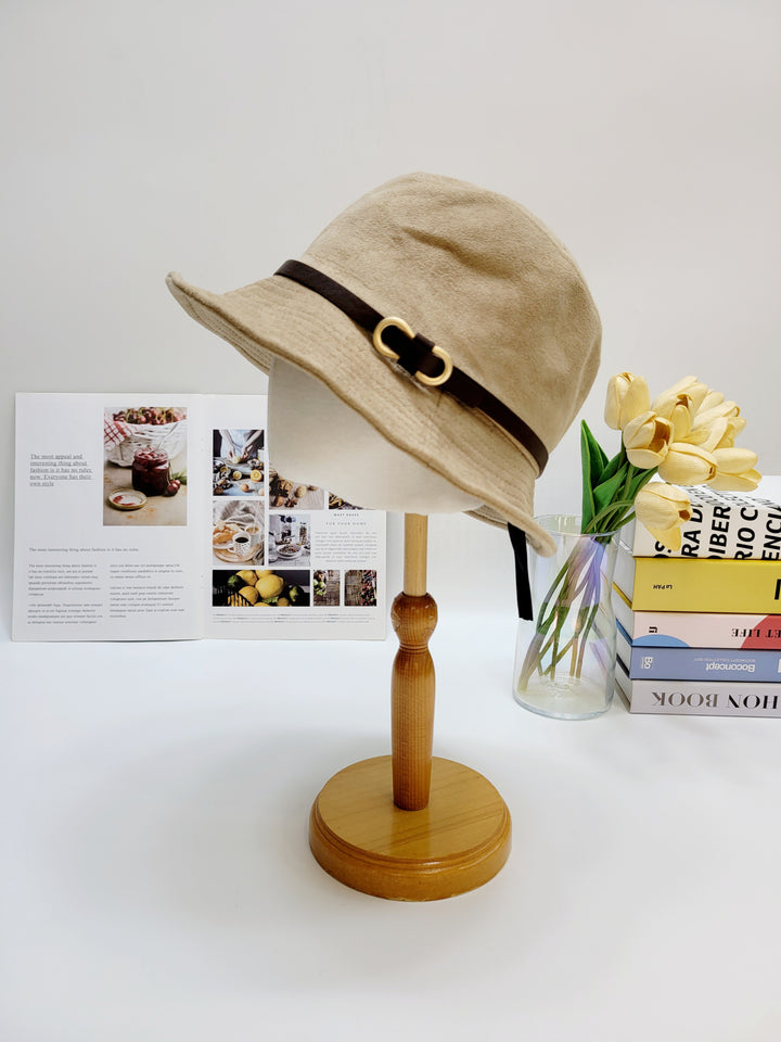 Vegan Suede Bucket Hat