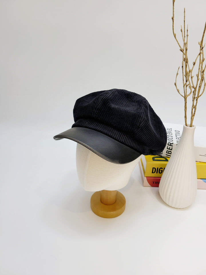 Unisex Corduroy Fall/Winter Newsboy Hat