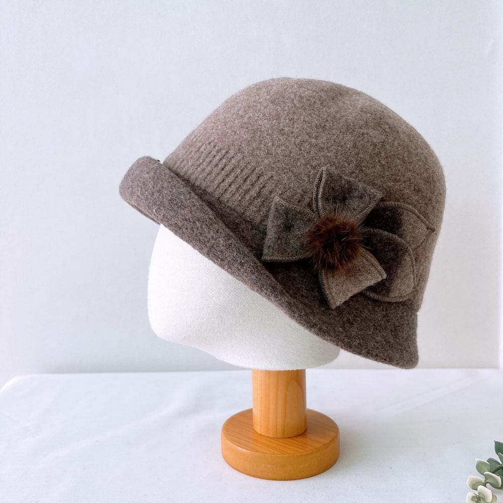 VINTAGE COLOR WOOL BUCKET HAT – Comfortarians